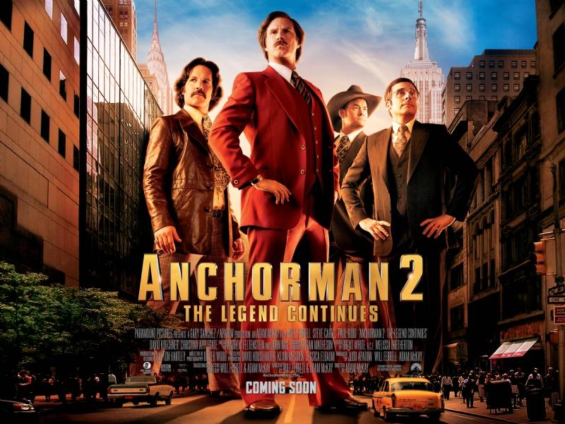 Anchorman 2 The Legend Continues